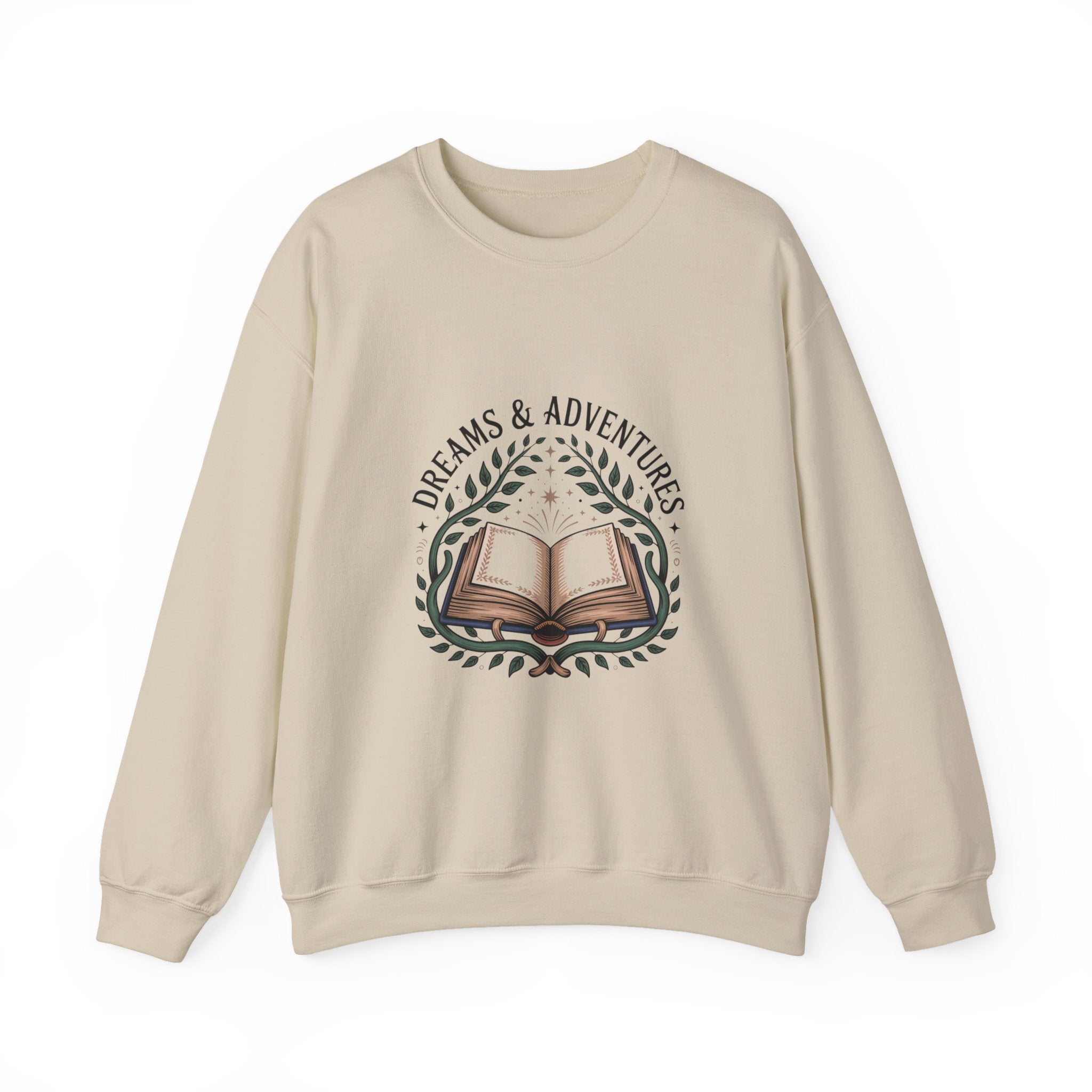Dreams & Adventures Book Crewneck Sweatshirt