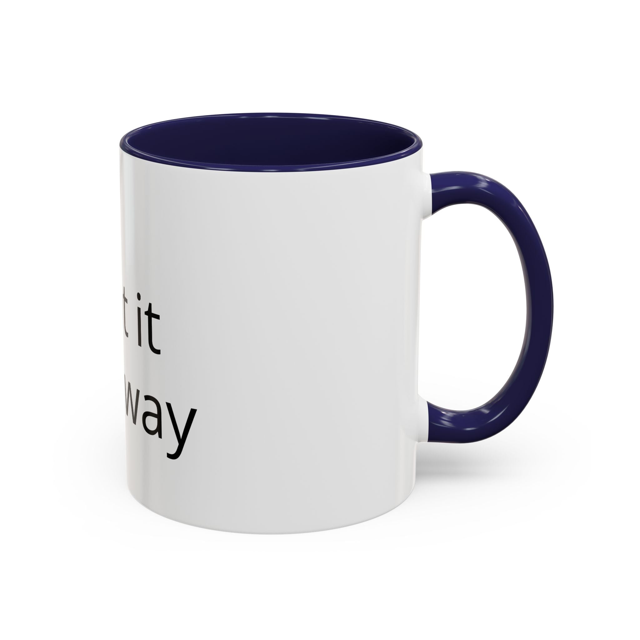 Customizable Accent Coffee Mug — 'Print It Your Way' Personalized Ceramic Gift (11/15oz)