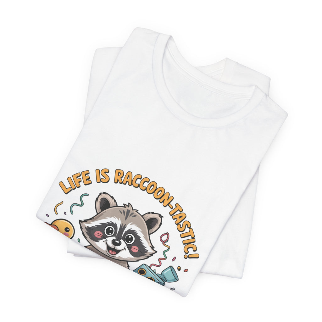 Life Is Raccoon-nastie Tee | Trash Panda Christmas, Cute Raccoon Shirt