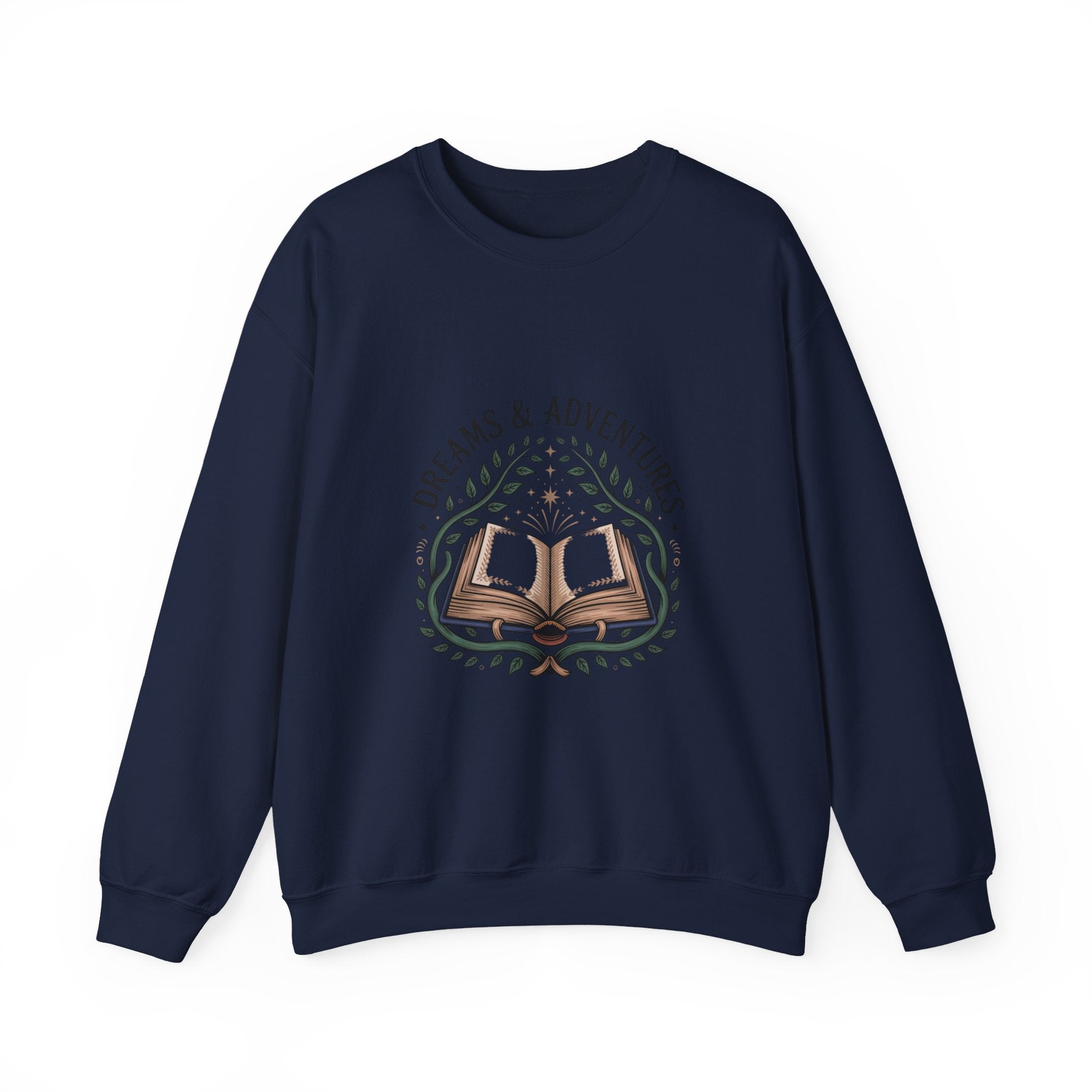 Dreams & Adventures Book Crewneck Sweatshirt