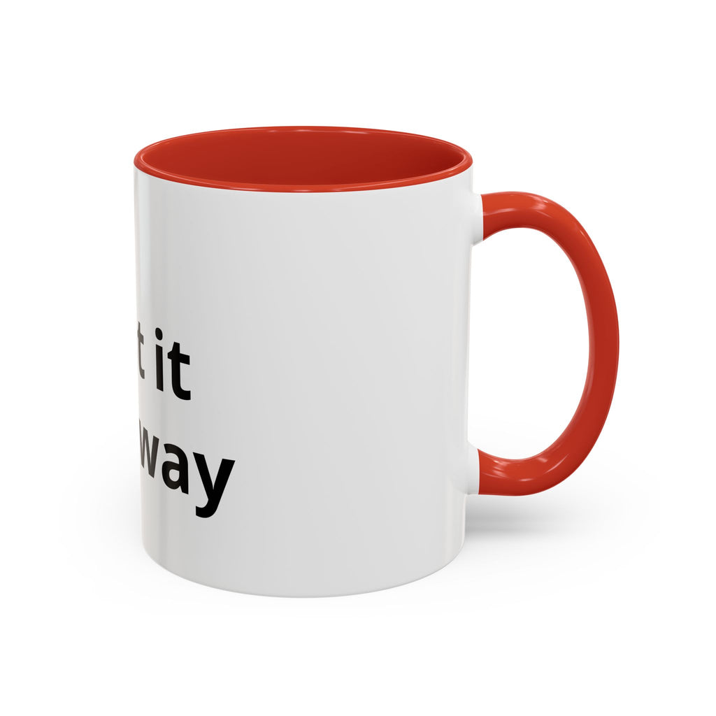 Customizable Accent Coffee Mug — 'Print It Your Way' Personalized Ceramic Gift (11/15oz)