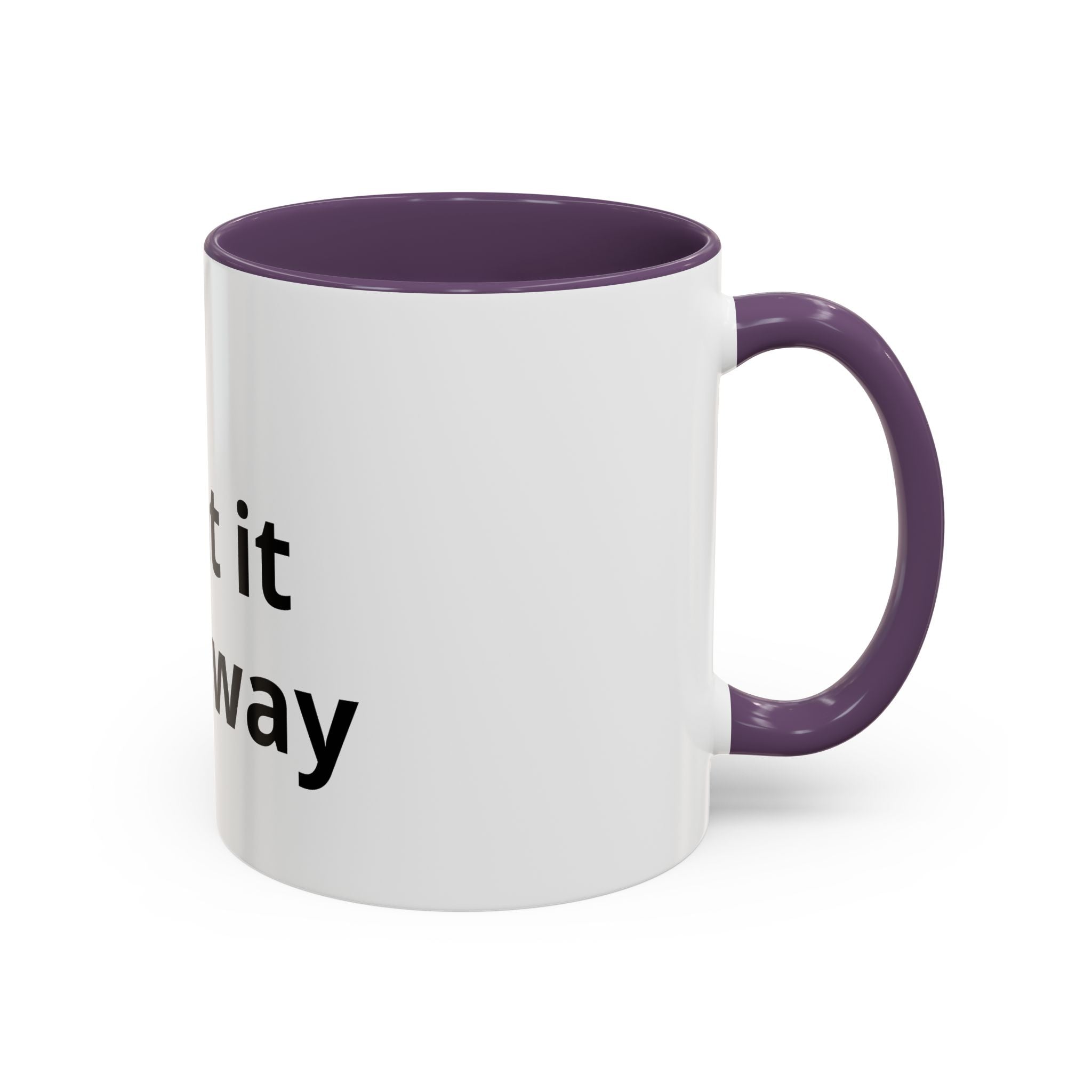 Customizable Accent Coffee Mug — 'Print It Your Way' Personalized Ceramic Gift (11/15oz)