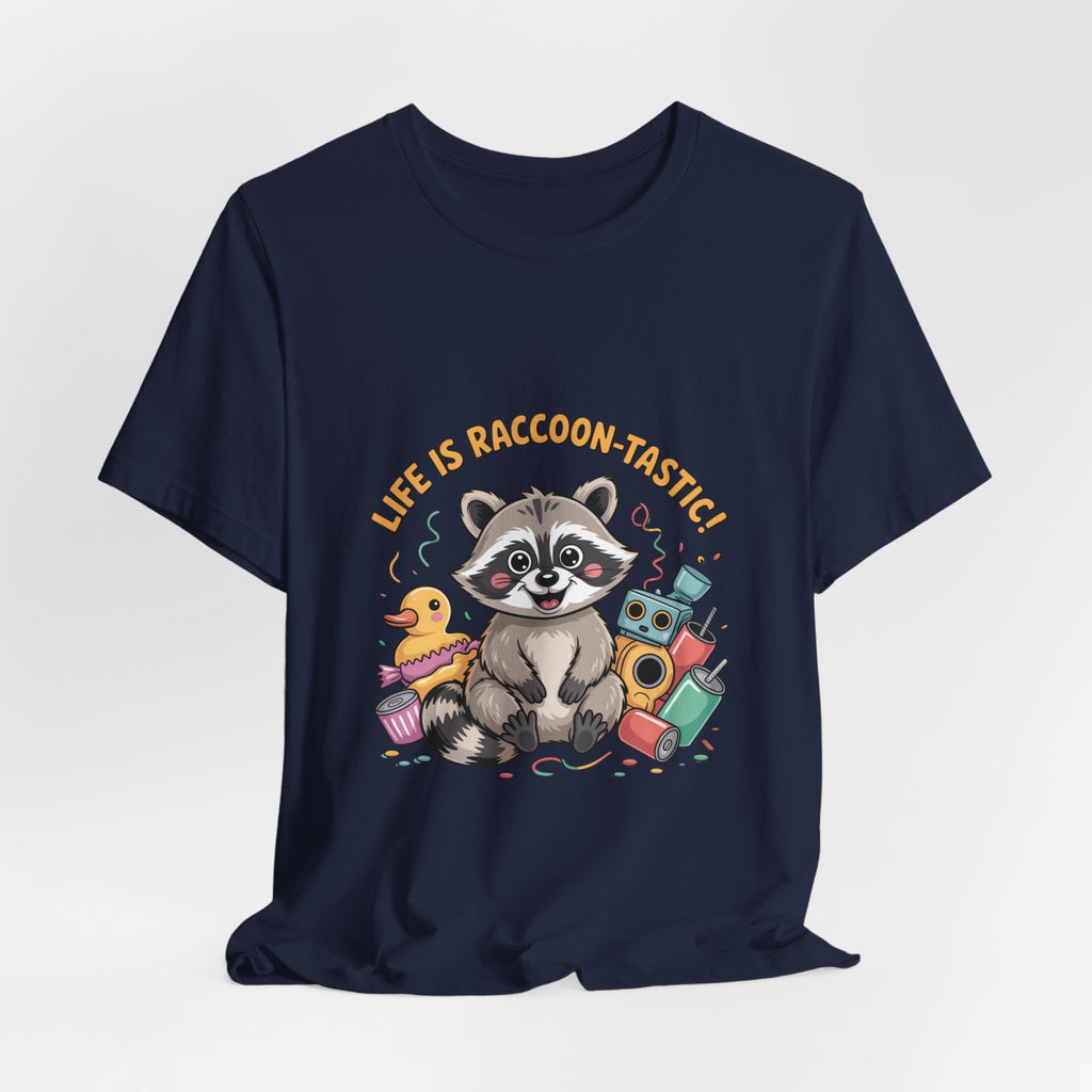 Life Is Raccoon-nastie Tee | Trash Panda Christmas, Cute Raccoon Shirt