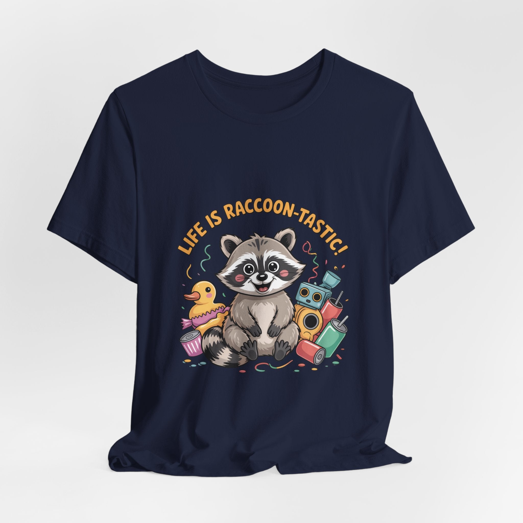Life Is Raccoon-nastie Tee | Trash Panda Christmas, Cute Raccoon Shirt