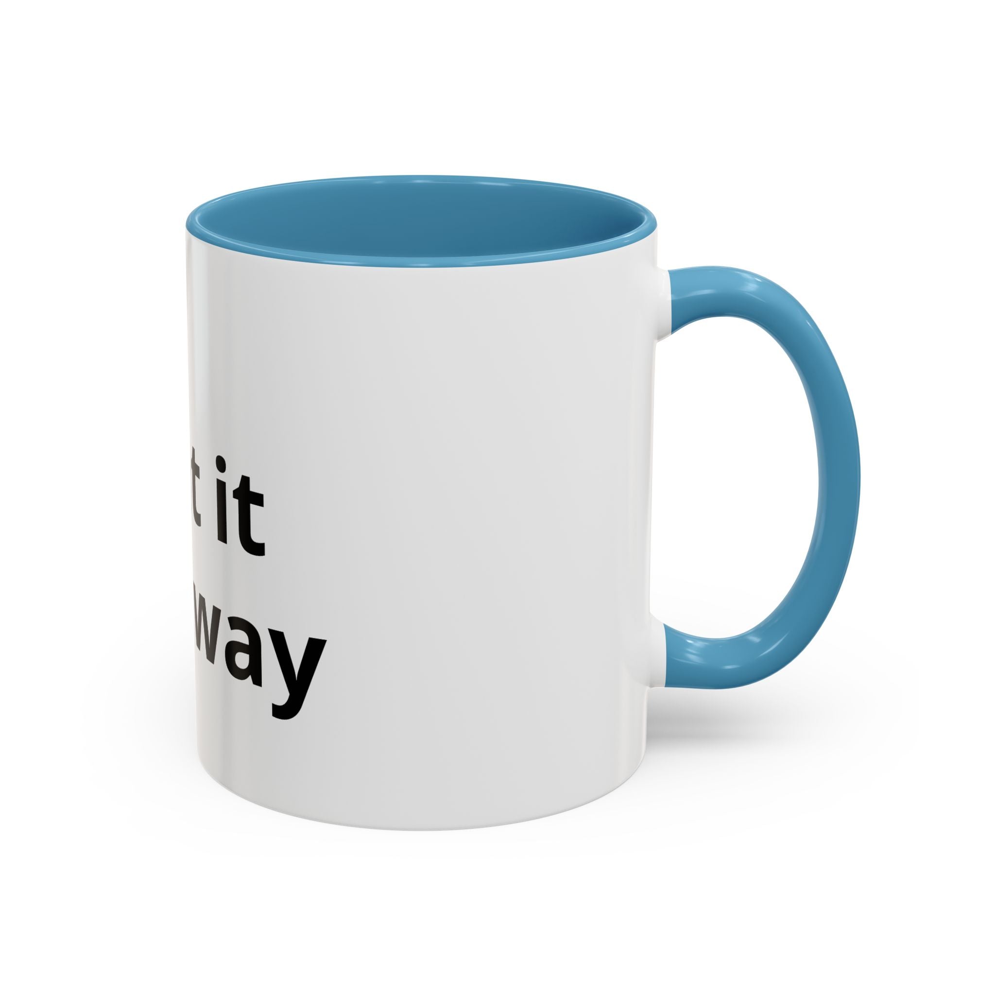 Customizable Accent Coffee Mug — 'Print It Your Way' Personalized Ceramic Gift (11/15oz)