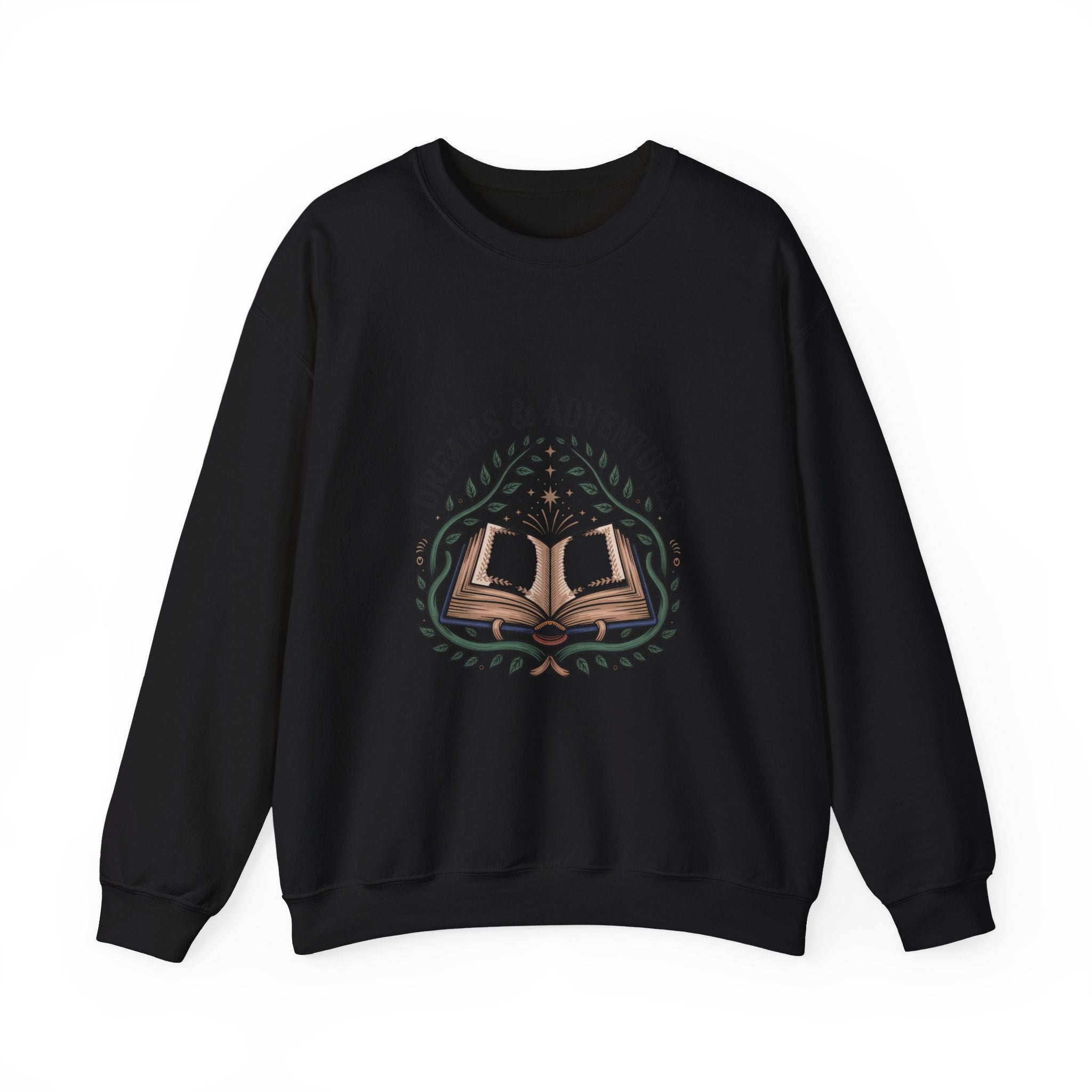 Dreams & Adventures Book Crewneck Sweatshirt