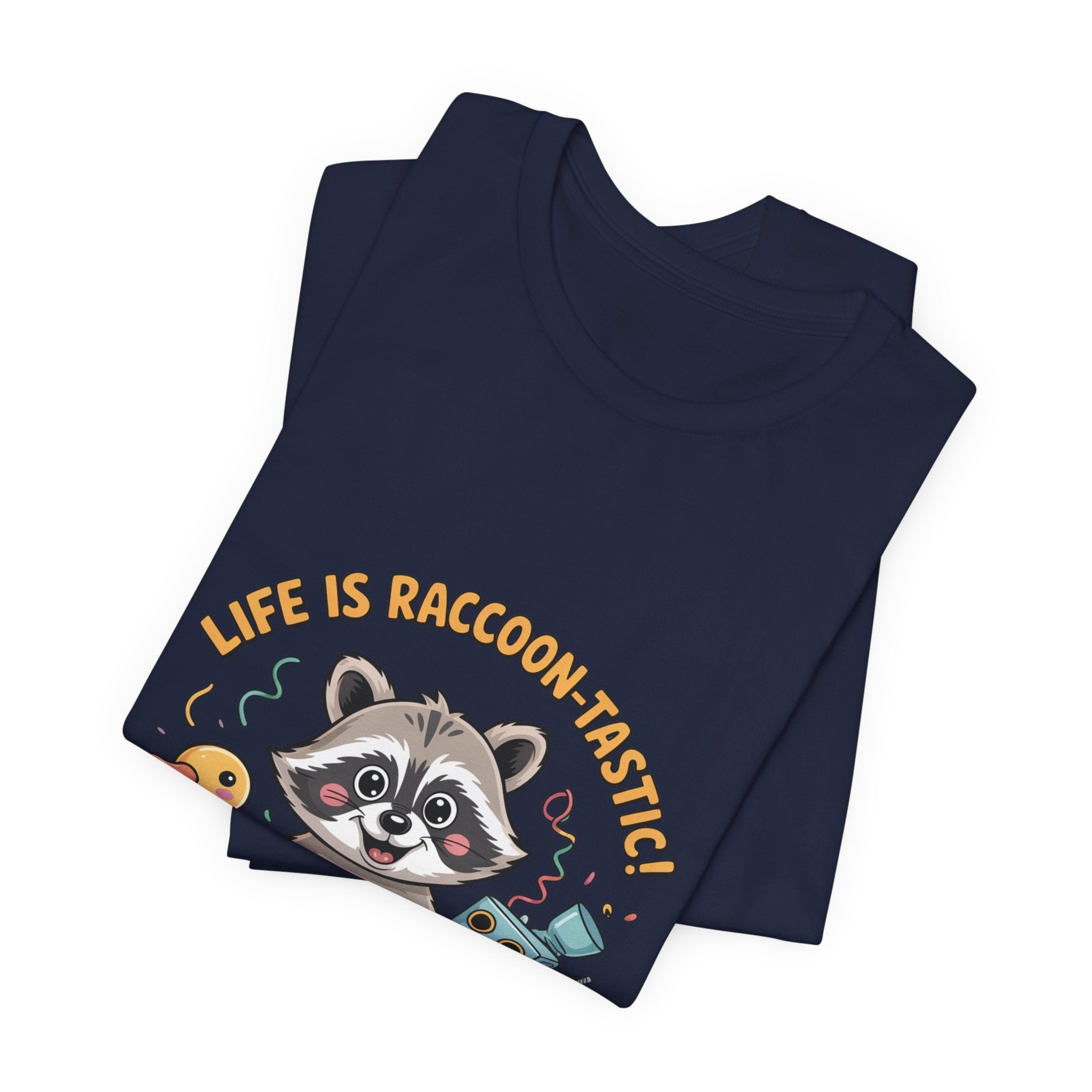 Life Is Raccoon-nastie Tee | Trash Panda Christmas, Cute Raccoon Shirt