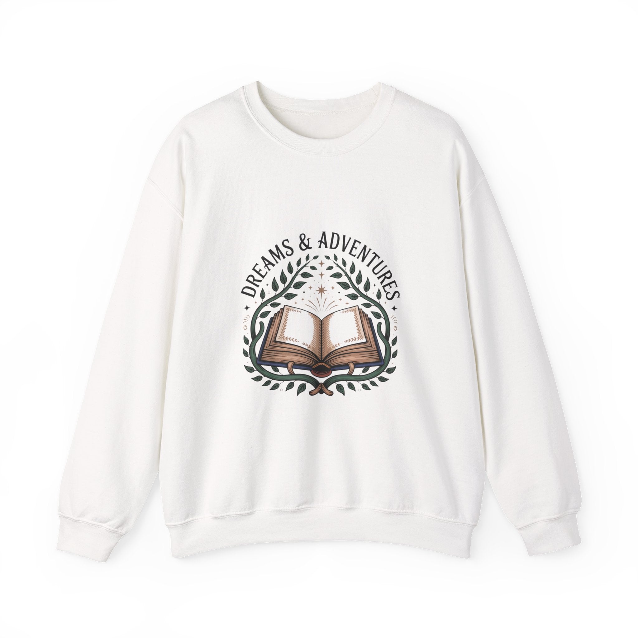 Dreams & Adventures Book Crewneck Sweatshirt