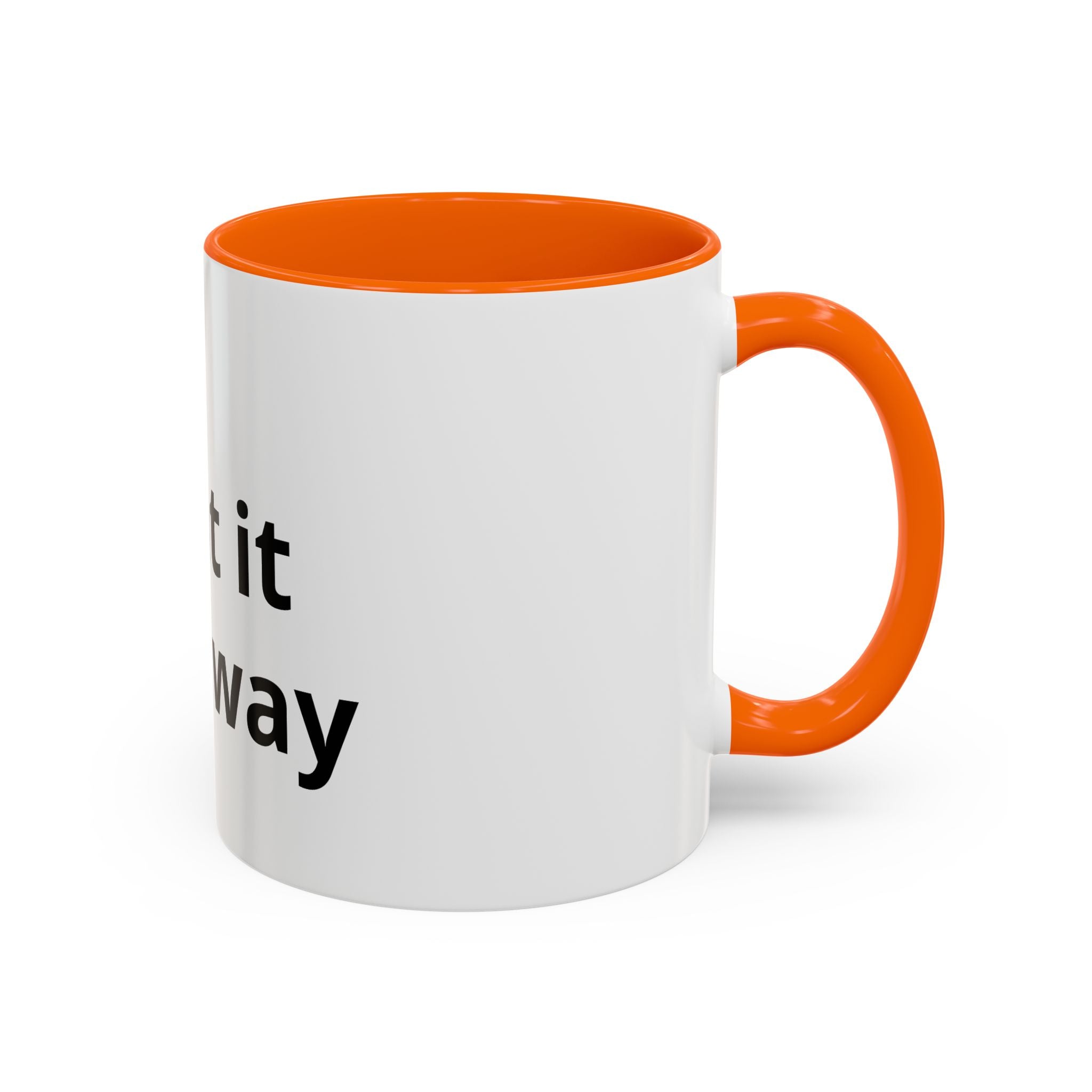 Customizable Accent Coffee Mug — 'Print It Your Way' Personalized Ceramic Gift (11/15oz)
