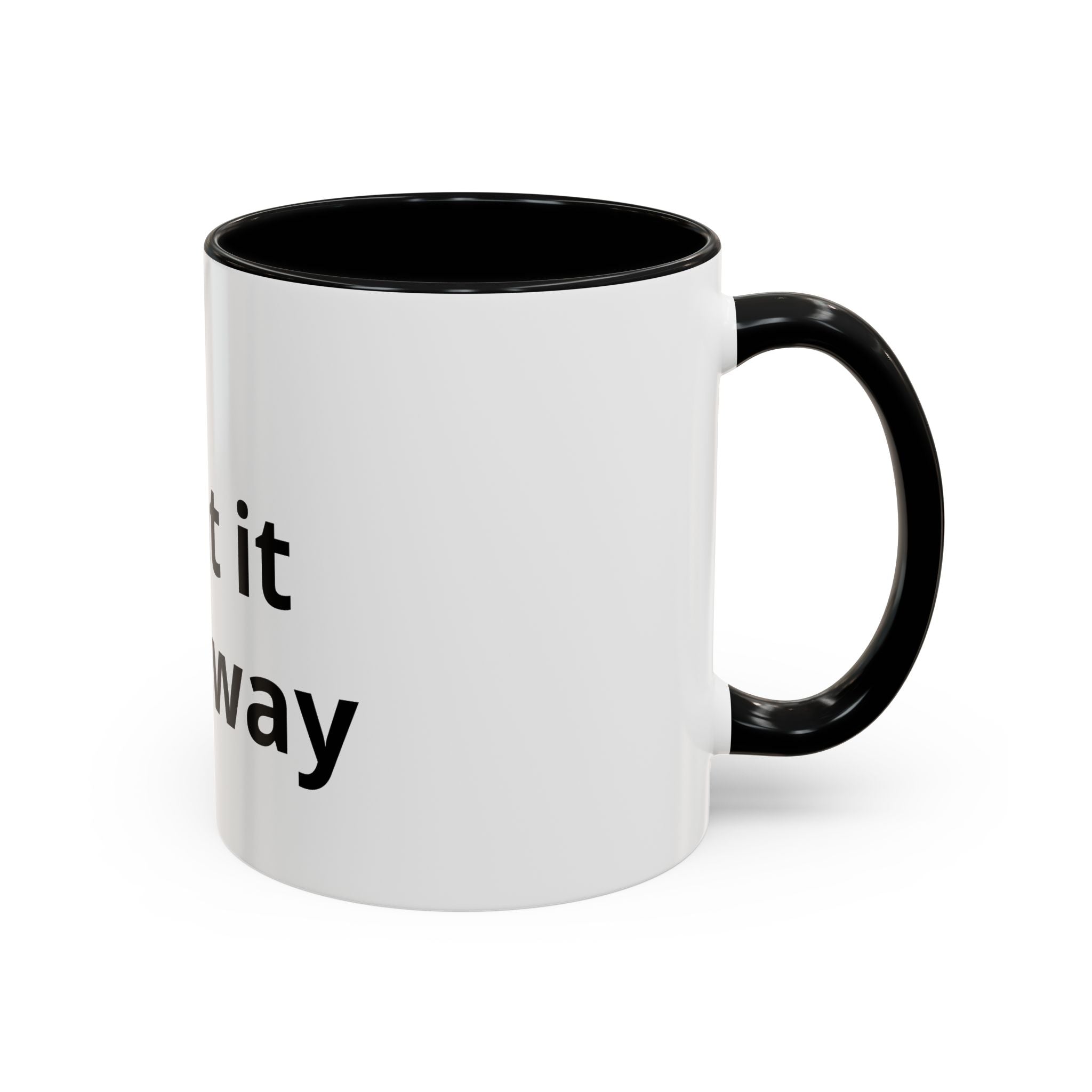 Customizable Accent Coffee Mug — 'Print It Your Way' Personalized Ceramic Gift (11/15oz)