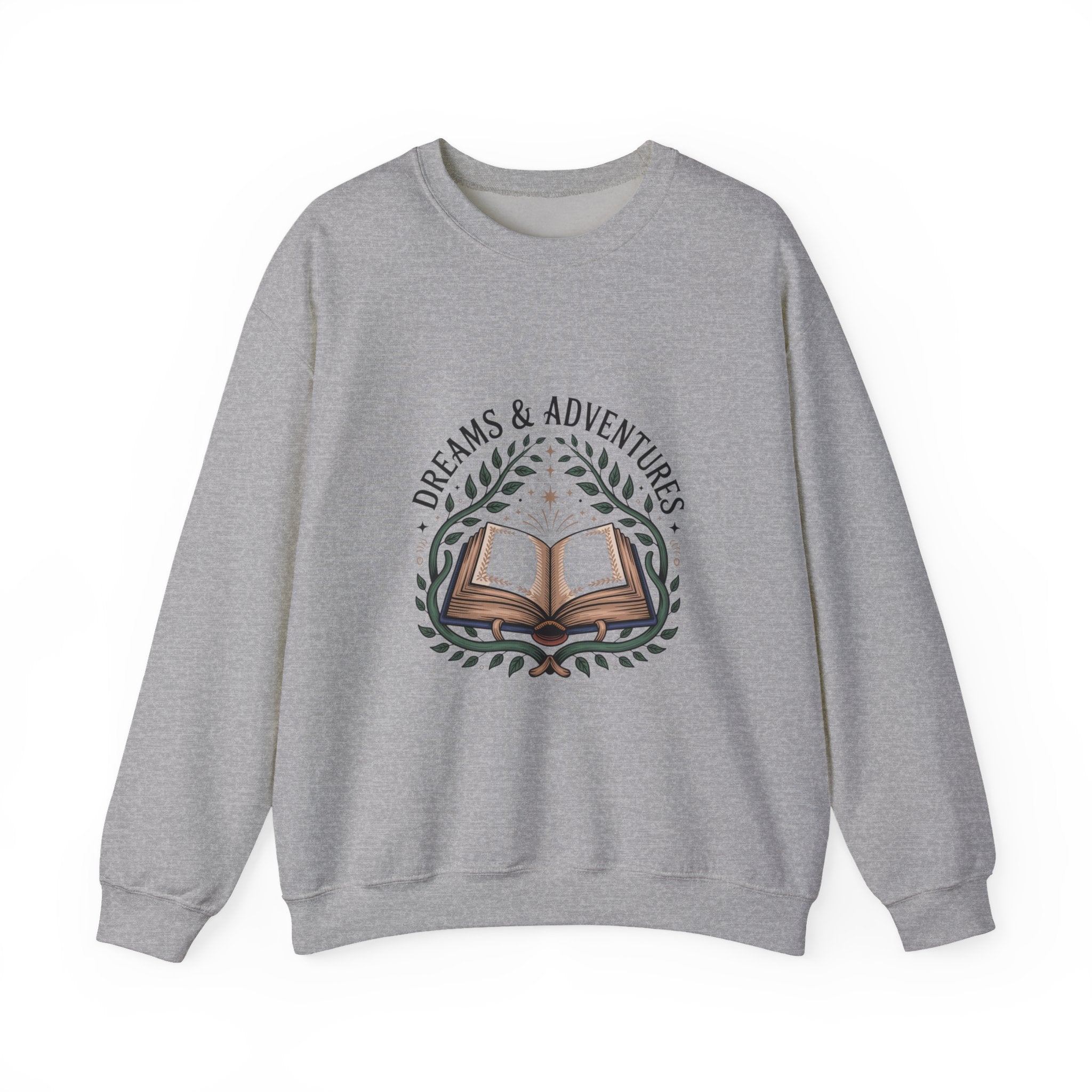 Dreams & Adventures Book Crewneck Sweatshirt