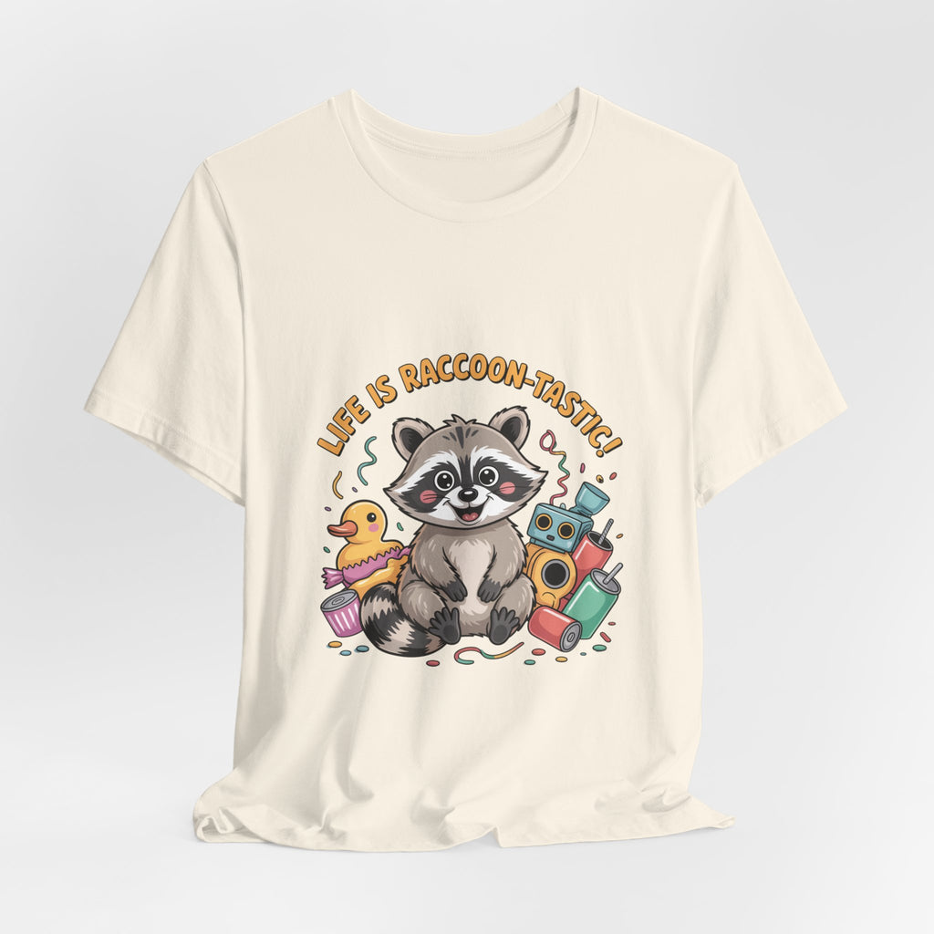 Life Is Raccoon-nastie Tee | Trash Panda Christmas, Cute Raccoon Shirt